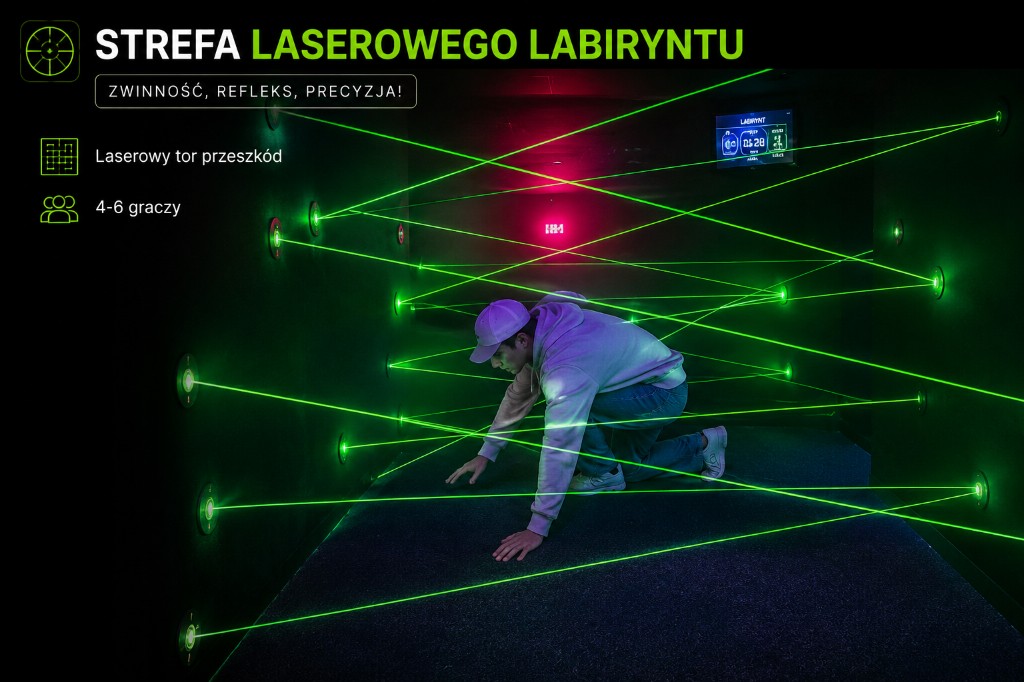 Strefa Labirynt Laserowy