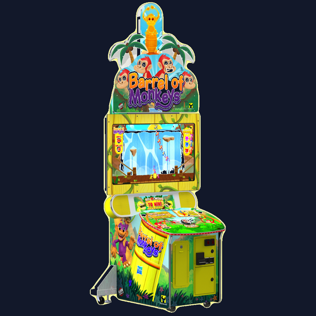 barrel of monkeys - automat redemption, sprzedaż i wynajem Pixel Rush