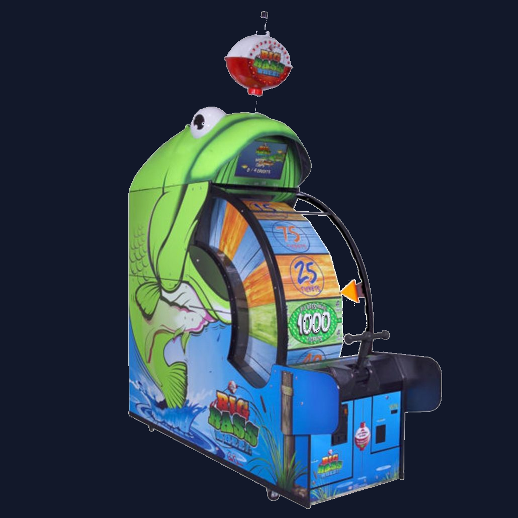 big bass wheel - automat redemption, sprzedaż i wynajem Pixel Rush