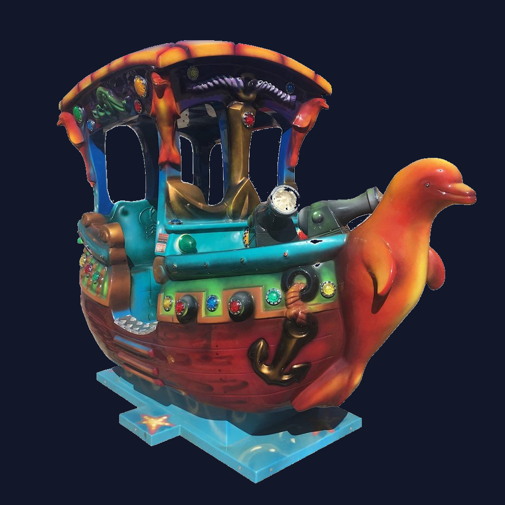 dolphins boat - automat dla dzieci, sprzedaż i wynajem Pixel Rush