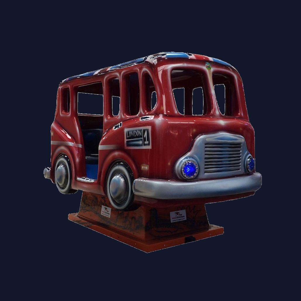 funny bus - automat dla dzieci, sprzedaż i wynajem Pixel Rush