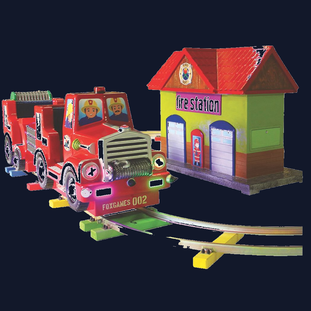 kiddie train fireman deluxe - automat dla dzieci, sprzedaż i wynajem Pixel Rush