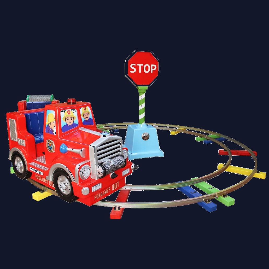 kiddie train fireman standard - automat dla dzieci, sprzedaż i wynajem Pixel Rush