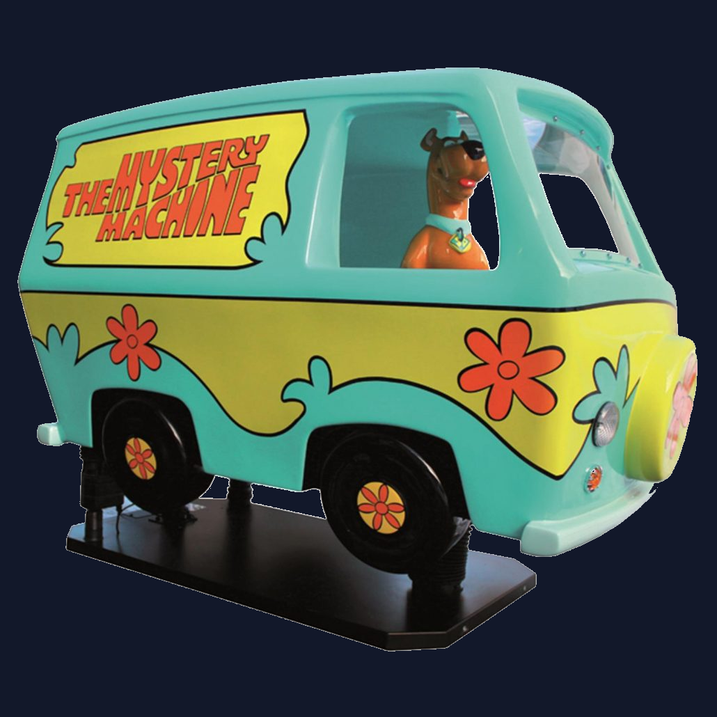 scooby doo mystery machine - automat dla dzieci, sprzedaż i wynajem Pixel Rush