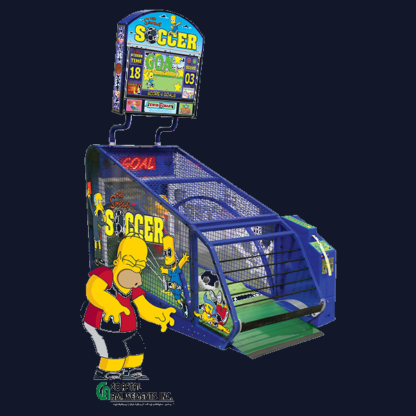 simpsons soccer - automat redemption, sprzedaż i wynajem Pixel Rush