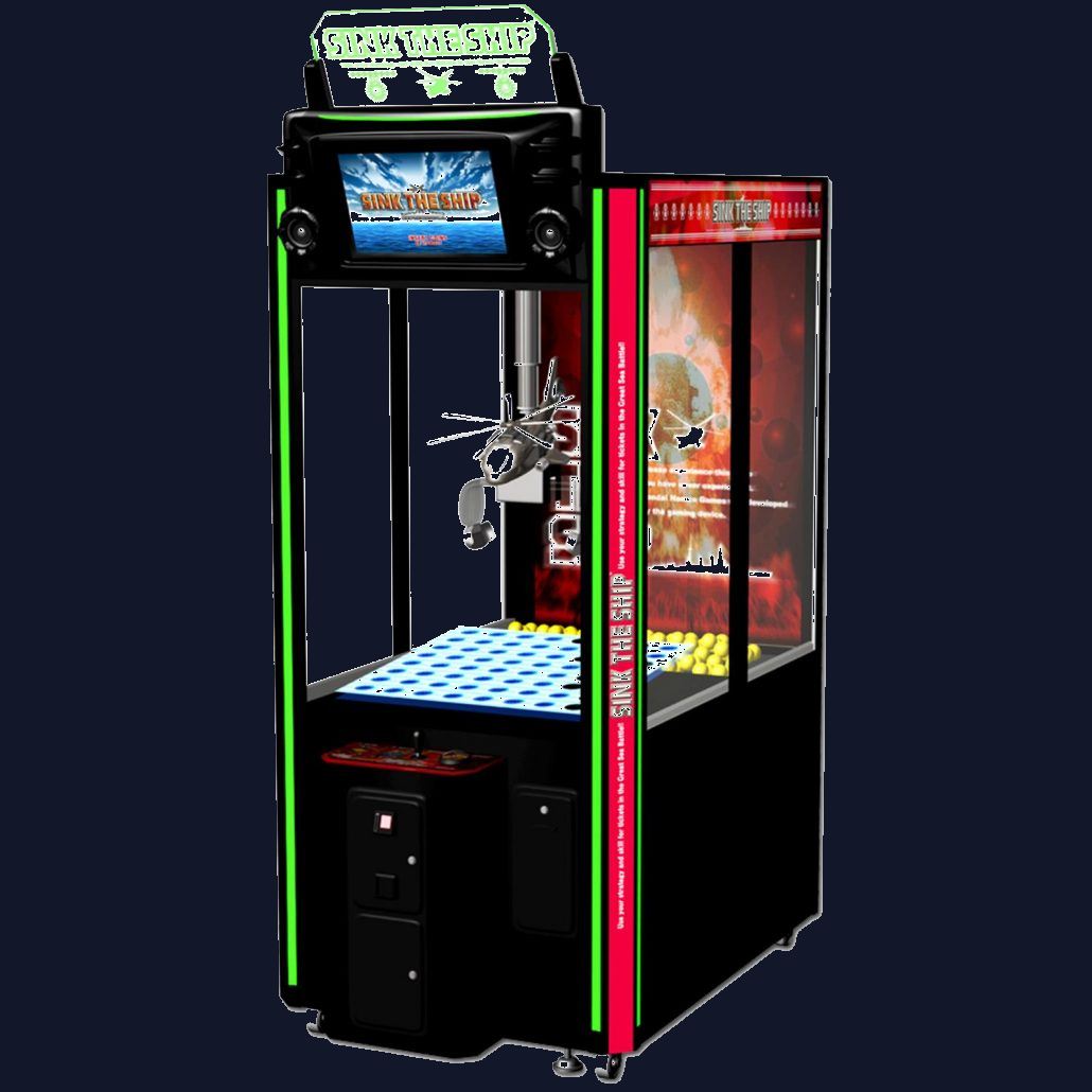sink the ship - automat redemption, sprzedaż i wynajem Pixel Rush
