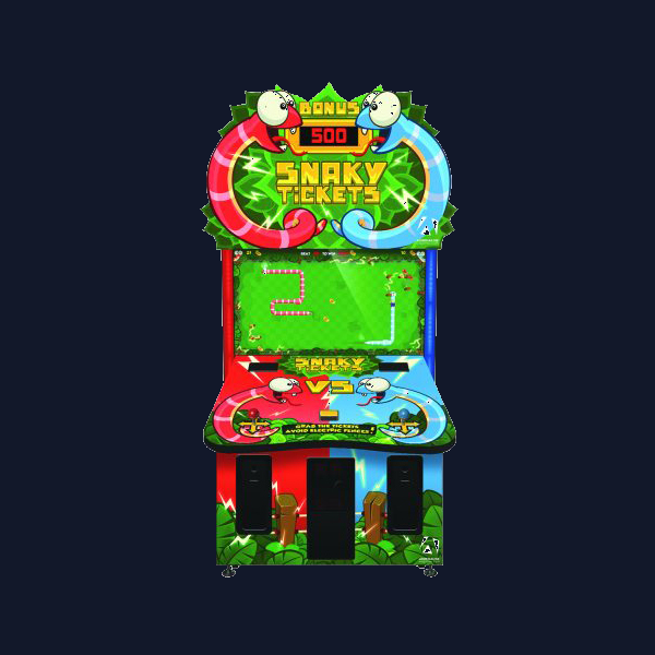 snaky tickets - automat redemption, sprzedaż i wynajem Pixel Rush