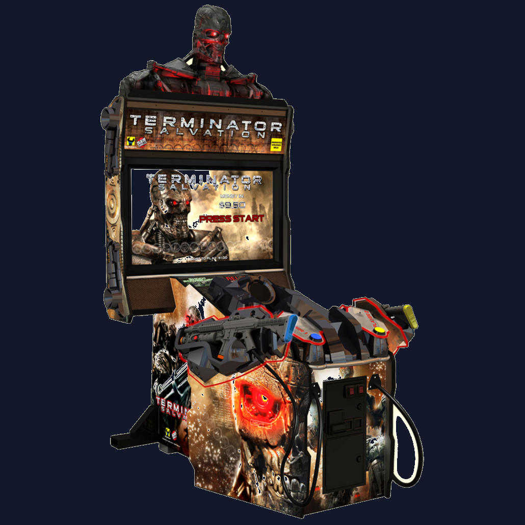 terminator - symulator gier video, sprzedaż i wynajem Pixel Rush